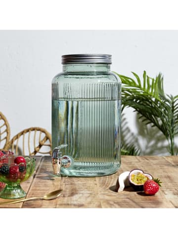 Garden Spirit Drankdispenser zilverkleurig - 5 l