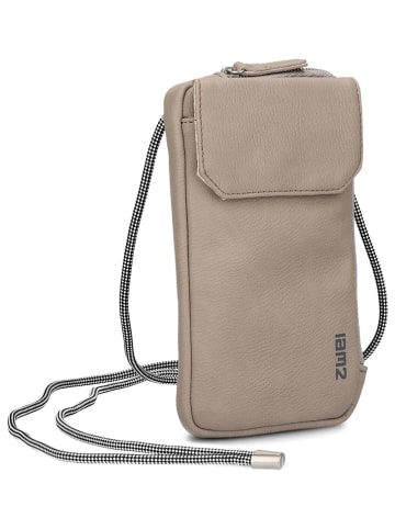 Zwei Handytasche "MP30" in Braun - (B)10 x (H)19 x (T)3 cm