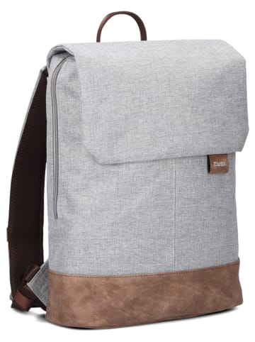 Zwei Rugzak grijs - (B)28 x (H)38 x (D)12 cm