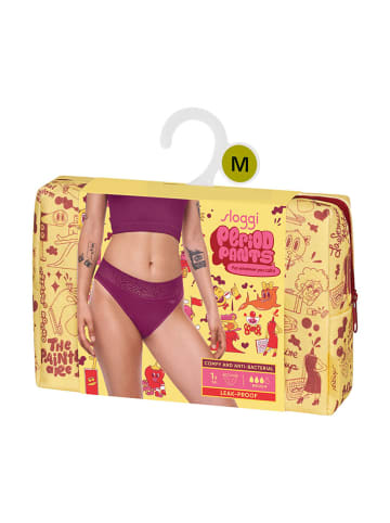 Sloggi Figi menstruacyjne w kolorze fioletowym