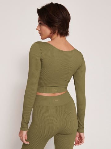Sloggi Longsleeve in Oliv