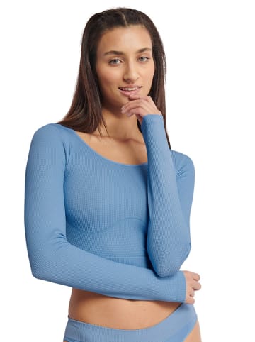 Sloggi Longsleeve in Hellblau