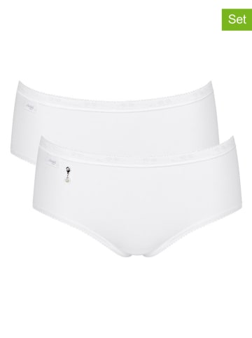 Sloggi 2er-Set: Pantys in Weiß
