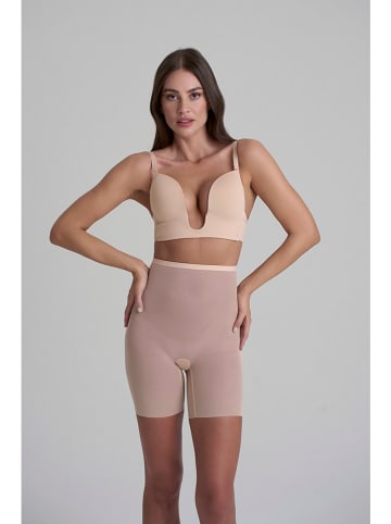 Bye Bra Spodenki modelujące w kolorze beżowym