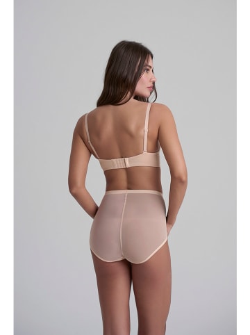 Bye Bra Pełne figi modelujące w kolorze beżowym