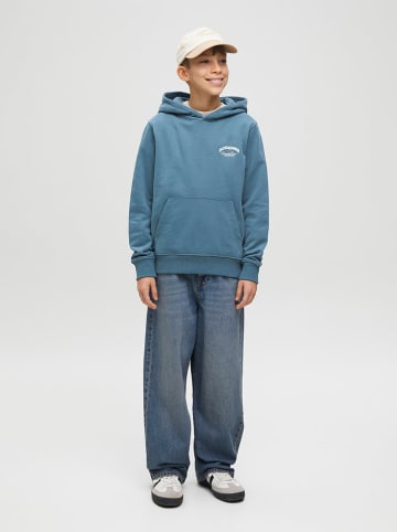 JACK & JONES Junior Hoodie "Vesterbro" in Blau