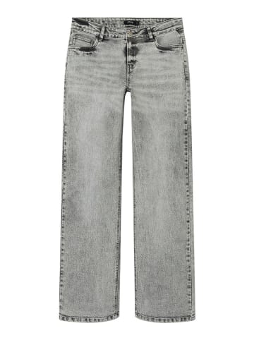 name it Jeans "Tianna" - Wide leg - in Grau