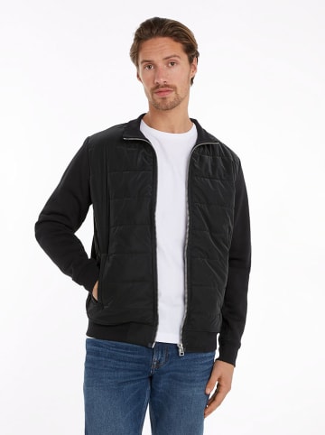 Tommy Hilfiger Sweatjacke in Schwarz