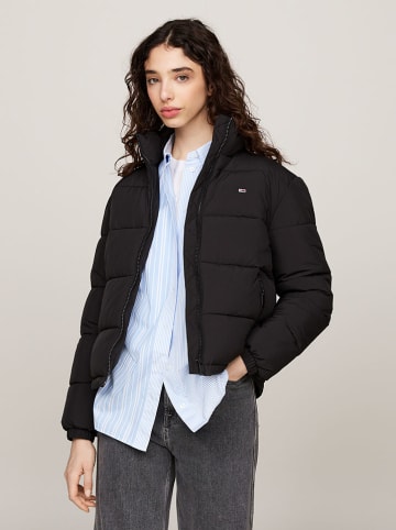 TOMMY JEANS Übergangsjacke in Schwarz