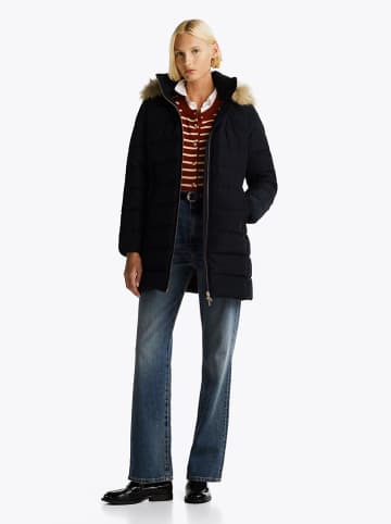 Tommy Hilfiger Daunenmantel in Dunkelblau