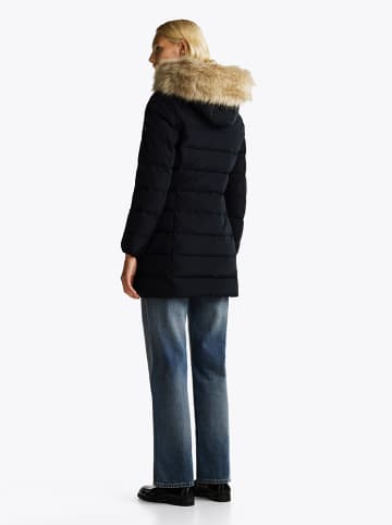 Tommy Hilfiger Daunenmantel in Dunkelblau