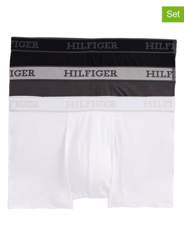 Tommy Hilfiger Bokserki (3 pary) w kolorze biało-antracytowo-czarnym