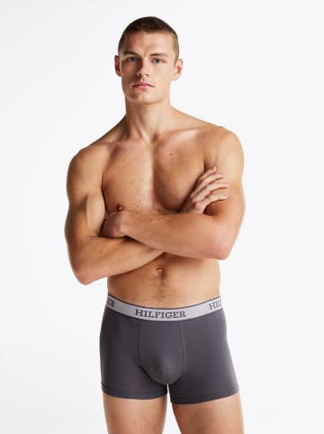 Tommy Hilfiger Bokserki (3 pary) w kolorze biało-antracytowo-czarnym
