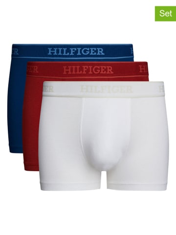 Tommy Hilfiger 3-delige set: boxershorts wit/rood/blauw
