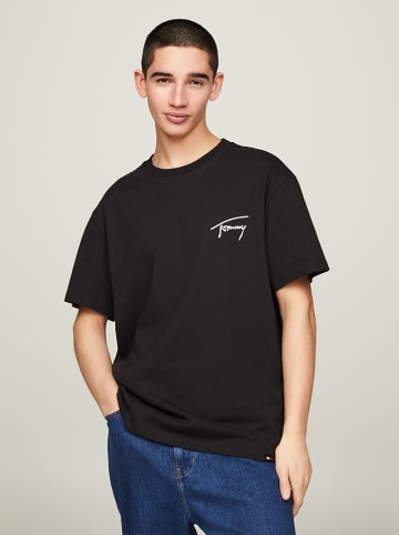 TOMMY JEANS Koszulka w kolorze czarnym