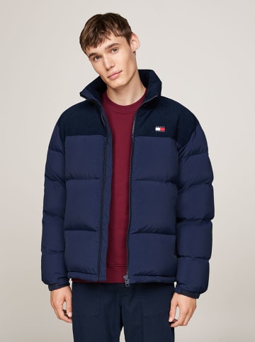TOMMY JEANS Winterjacke in Dunkelblau