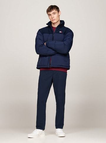 TOMMY JEANS Winterjacke in Dunkelblau
