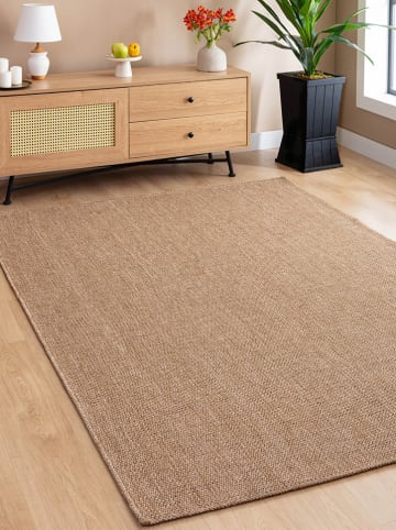 Mioli Jute-Teppich in Hellbraun