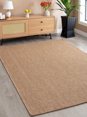 Mioli Jute-Teppich in Hellbraun