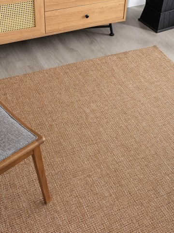 Mioli Jute-Teppich in Hellbraun