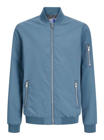 JACK & JONES Junior Kurtka przejściowa "Mash" w kolorze niebieskim