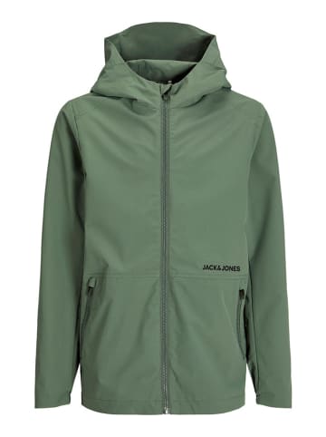 JACK & JONES Junior Kurtka przejściowa "Vesterbro" w kolorze zielonym