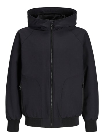 JACK & JONES Junior Kurtka przejściowa "Track" w kolorze czarnym