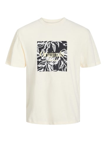 JACK & JONES Junior Shirt "Lafayette" in Creme/ Creme