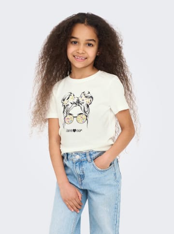 KIDS ONLY Shirt in Weiß