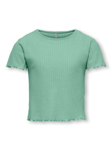 KIDS ONLY Shirt groen/grijs