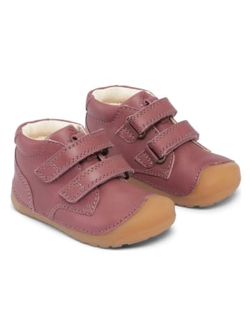 Bundgaard Leder-Lauflernschuhe in Rosa
