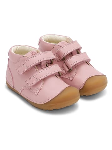 Bundgaard Leder-Lauflernschuhe in Rosa