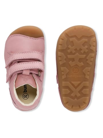 Bundgaard Leder-Lauflernschuhe in Rosa