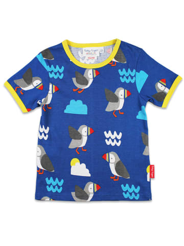 Toby Tiger 2tlg. Outfit "Puffin" in Blau/ Bunt