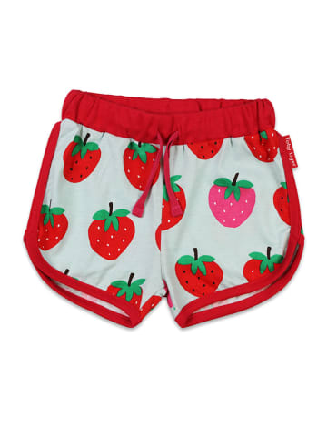 Toby Tiger Shorts "Strawberry" in Weiß/ Rot