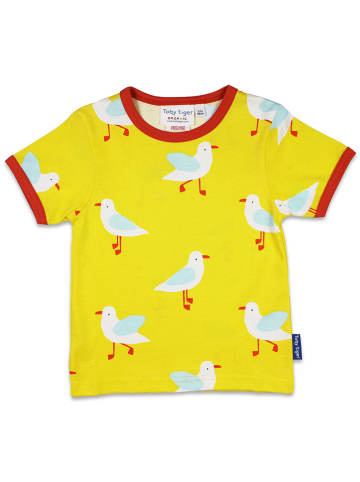 Toby Tiger Shirt "Yellow Seagu" in Gelb