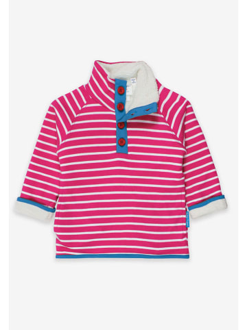 Toby Tiger Bluza polarowa w kolorze różowym