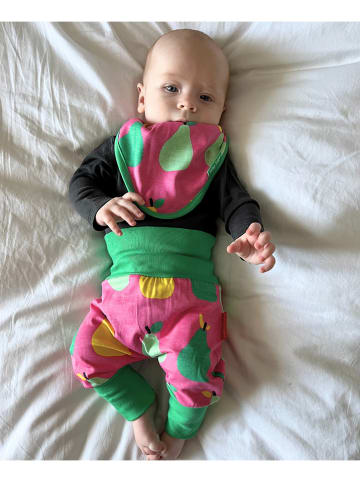 Toby Tiger Sweatbroek "Pear" roze/groen