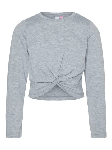Vero Moda Girl Koszulka "Joy" w kolorze szarym