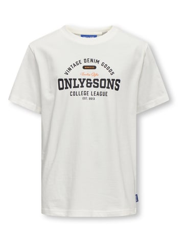 ONLY & SONS Junior Shirt "Lenny" wit