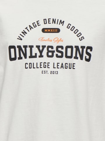 ONLY & SONS Junior Shirt "Lenny" wit