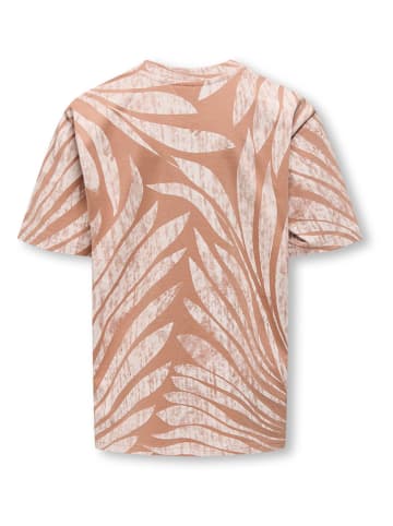 ONLY & SONS Junior Shirt "Zeke" oranje/wit