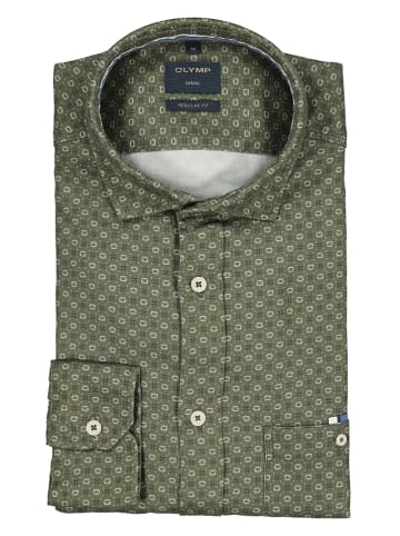 OLYMP Hemd "039" - Regular fit - in Oliv