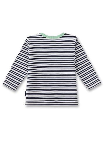 Sanetta Kidswear Longsleeve in Creme/ Dunkelblau