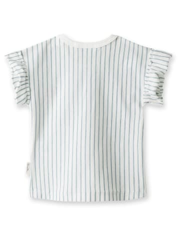Sanetta Kidswear Koszulka w kolorze biało-zielonym