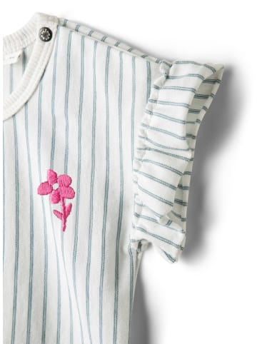 Sanetta Kidswear Shirt wit/groen