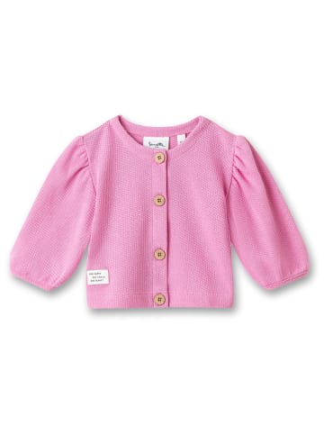 Sanetta Kidswear Cardigan in Pink