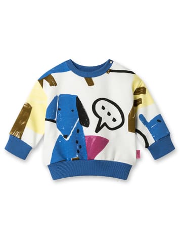 Sanetta Kidswear Sweatshirt in Weiß/ Bunt