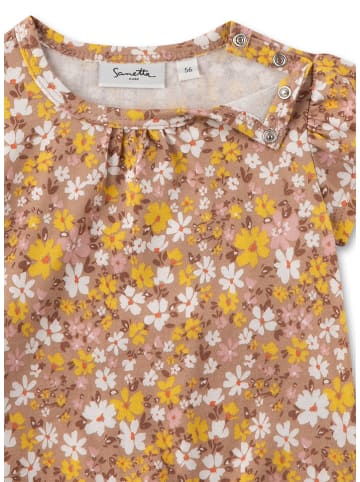 Sanetta Kidswear Koszulka w kolorze jasnobrązowo-żółtym
