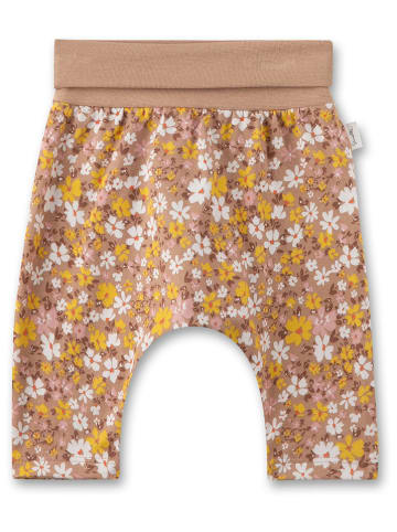 Sanetta Kidswear Broek lichtbruin/geel